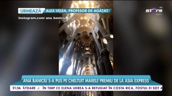 După săptăm&acirc;ni &icirc;ntregi de probe care mai de care mai complicate şi un premiu de zeci de mii de euro, Ana Baniciu a plecat &icirc;n vacanţă. Unde se relaxează c&acirc;ştigătoarea de la "Asia Express"