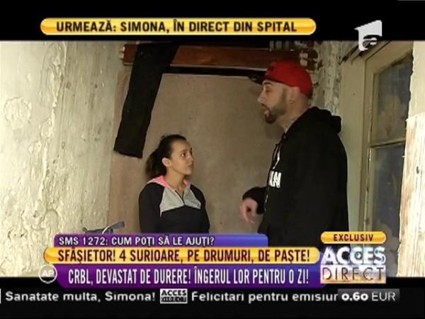 CRBL, impresionat până la lacrimi de povestea a patru surioare sărmane! Juratul "Next Star", înger păzitor pentru o zi!