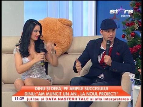 Dinu dar mai ales Deea Maxer, pe aripile succesului: Iată cât de bine arată bruneta