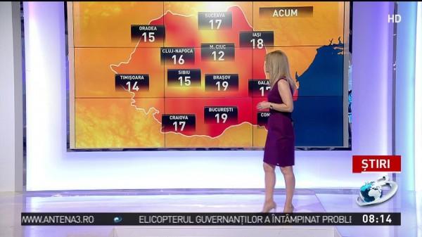 ANM a actualizat prognoza meteo. &Icirc;ncep furtunile &icirc;n c&acirc;teva ore, iar ploile se &icirc;ntorc &icirc;n toată țara
