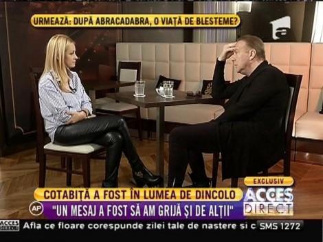 Gabriel Cotabiţă, mesaj pentru victimele din Colectiv: ”Îmi doresc ca sufletele lor să aibă parte de primirea pe care am avut-o eu”