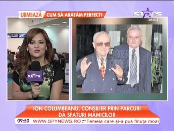 Ion Columbeanu, consilier prin parcuri! Tatăl lui Irinel dă sfaturi mămicilor