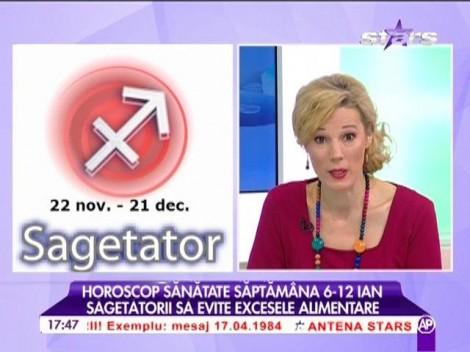 Săgetătorii ar trebui să evite excesele alimentare! Horoscopul pentru sănătate 6 - 12 ianuarie!