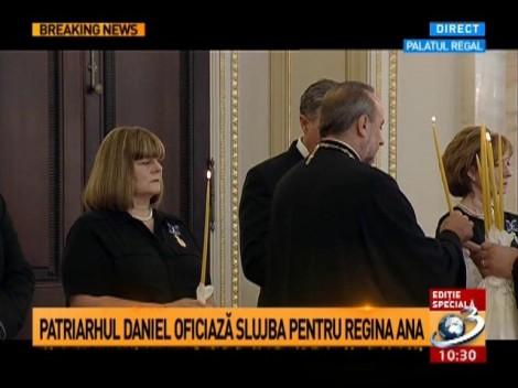 Ultimul drum al Majestății sale. Slujbă emoționantă pentru Regina Ana, la Palatul Regal din București