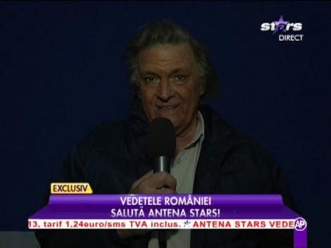 Marele actor român Florin Piersic salută lansarea Antena Stars