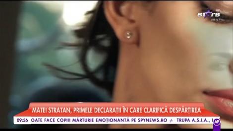 Românca și-a luat fetița și a plecat din țară! Matei Stratan, primele declaraţii în care clarifică despărţirea de Mădălina Ghenea