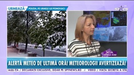 Avertizare de fenomene periculoase imediate! Vremea se schimbă radical în câteva ore: "Strat semnificativ de zăpadă în această noapte"