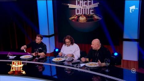 Piu, piu, piu, e pui, Scărlătescule? E crocodil toată ziua! Un concurent i-a indus în eroare pe chefi: ”Să fiu al naibii dacă știu ce mănânc!”