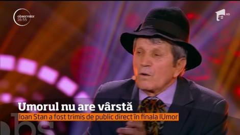Umorul e ca vinul: devine tot mai bun, odată cu trecerea timpului! Ioan Stan, cel mai în vârstă concurent de la iUmor, a ajuns direct în finală