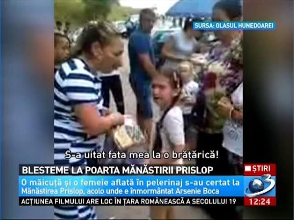 Scandal şi blesteme la poarta mănăstirii Prislop! Două măicuțe s-au luat la harță cu o credincioasă venită la morm&acirc;ntul lui Arsenie Boca