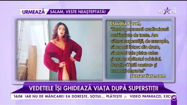 Cine ar fi crezut? Vedetele &icirc;și ghidează viața după superstiții. Ghicești cine iese &icirc;ntotdeauna cu dreptul din casă?