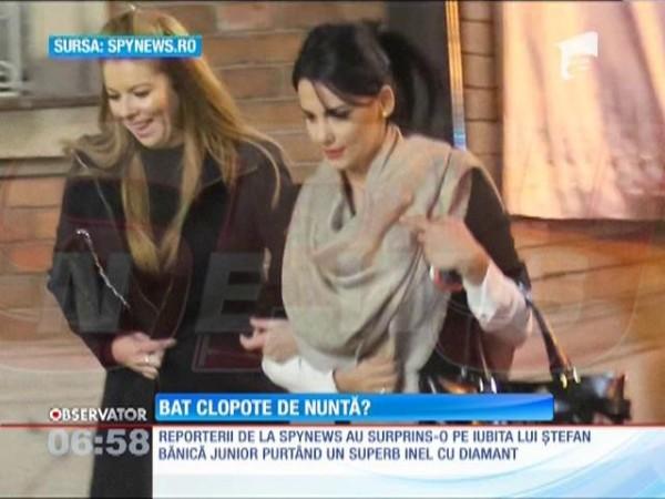 Bat clopote de nuntă pentru Ştefan Bănică Jr. şi Lavinia P&acirc;rva