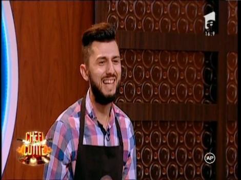 Visul lui este să lucreze cu chef Scărlătescu pentru că este cel mai "rău": "Ai făcut o farfurie minimalistă"