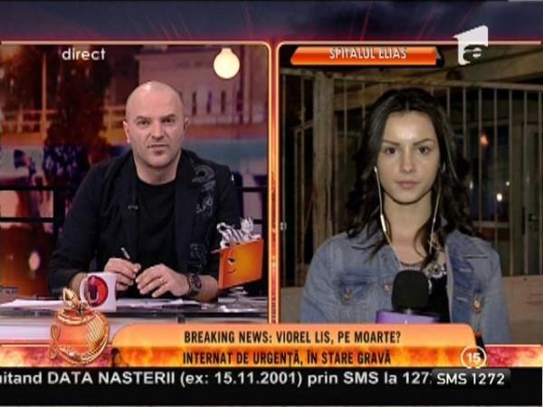 Viorel Lis, internat de urgență la Spitalul Elias