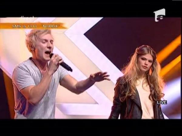 Gala 1: NORD X: "Somebody that I used to know" - Gotye