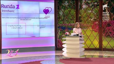 "M-a cerut de soţie în faţa Casei Poporului". Concurenții de la 2k1, povești de dragoste inedite