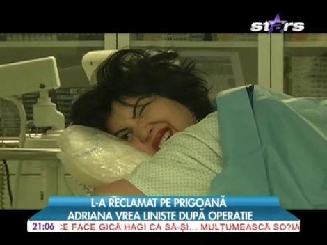 Adriana Bahmuțeanu a cerut anchetă socială împotriva lui Prigoană