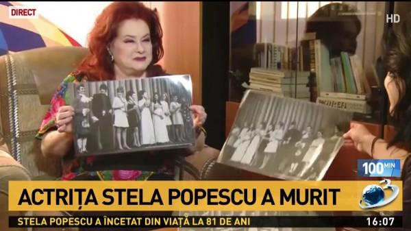 Șoc &icirc;n Rom&acirc;nia. A MURIT STELA POPESCU! Actrița a fost găsită fără suflare. Medicii au &icirc;ncercat să o resusciteze
