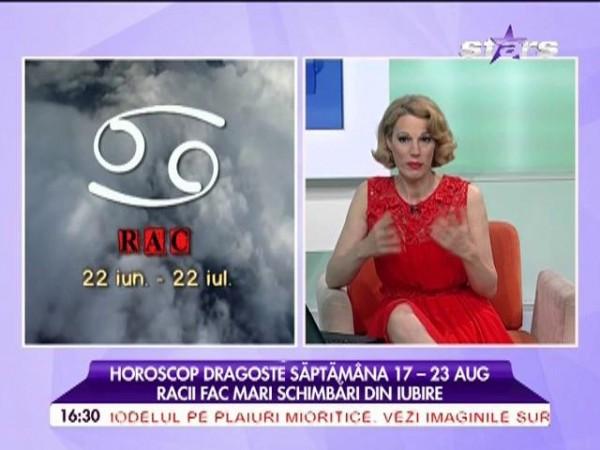 Dezamăgiri și lacrimi pentru Balanțe și schimbări mari din iubire pentru Raci! Află ce-ți rezervă horoscopul dragostei, &icirc;n perioada 17 - 23 august!