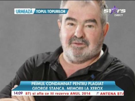 Publicistul George Stanca, primul român condamnat la închisoare pentru plagiat