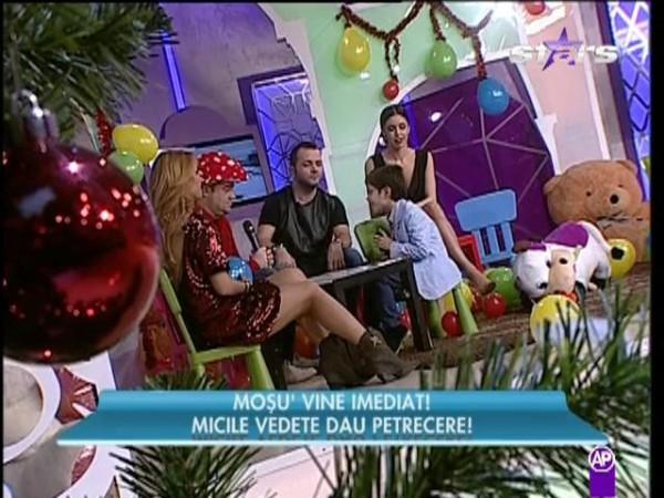 El e micul jurnalist! Edan, fiul Vicăi Blochina, &icirc;l intervievează pe Andrei Duban