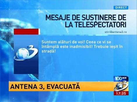 Telespectatorii sunt aproape de Antena 1 și Antena 3! "Suntem alături de voi! Ceea ce vi se întâmplă este inadmisibil!"