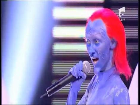 Andreea Bălan, de nerecunoscut! A intrat perfect în pielea personajului din „X Men”!