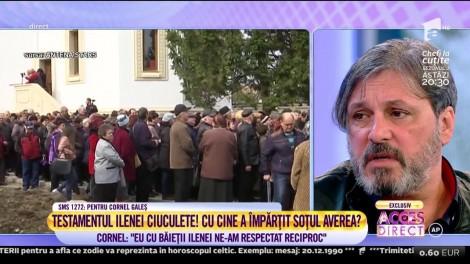 "Știa că are o boală incurabilă și a vândut casa". Cornel Galeș, despre fostul soț al Ilenei Ciuculete, după ce a fost acuzat că este un escroc: "Pentru mine este un nimeni"