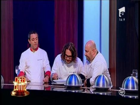 ”Doamne ferește, suntem aproape în semifinale, așteptam să vad farfurii impecabile. Tremur de nervi!” Proba duelului, de nota 1?