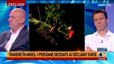 UPDATE. Carmen Dan: „O persoană a murit, celelalte două au șanse minime de supraviețuire”