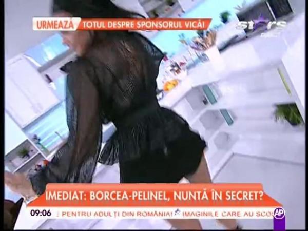 VIDEO+FOTO: Asta se &icirc;nt&acirc;mplă c&acirc;nd bluza e TRANSPARENTĂ! Raluca Dumitru a oferit momente HOT &icirc;n direct la TV