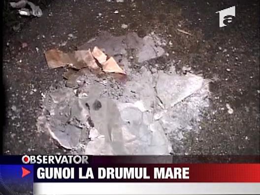 Gunoi la drumu mare