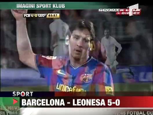 FC Barcelona - Leonesa 5-0