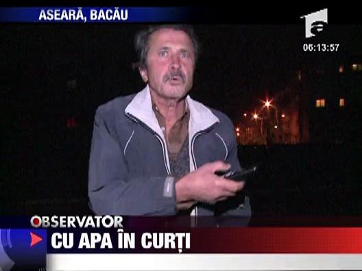 Cu apa in curti