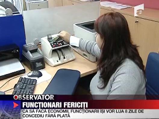 Functionari fericiti