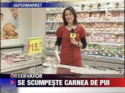 Se scumpeste carnea de pui