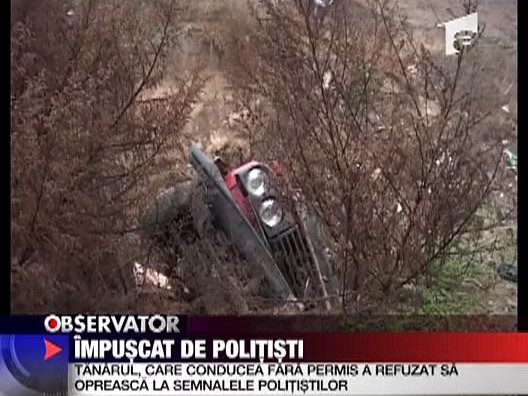 Impuscat de politisti