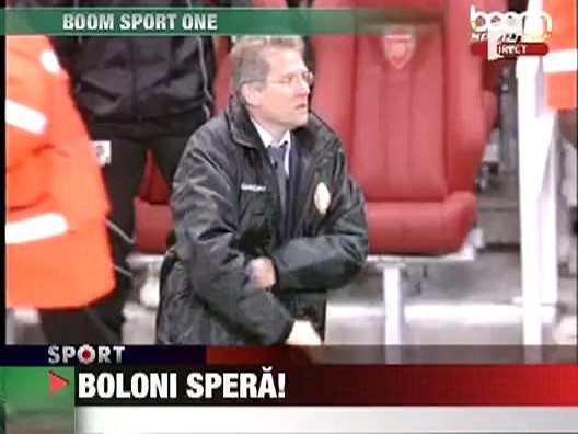 Boloni spera la calificare