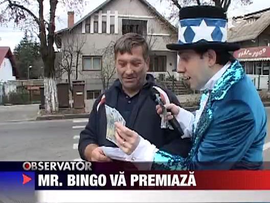 Mister Bingo te premieaza