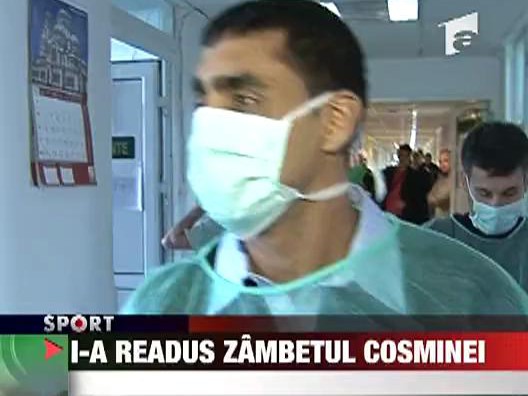 I-a readus zambetul pe buze