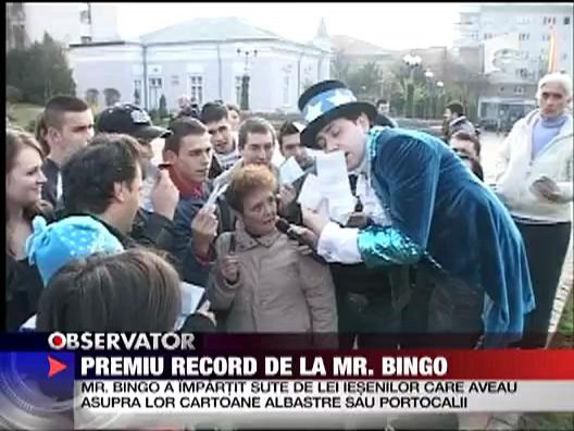 Premiu record de la Mr Bingo