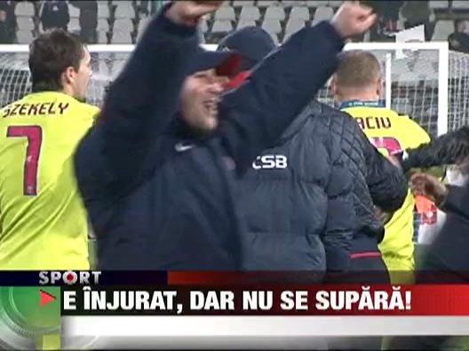 Stoichita, injurat, dar nu se supara!