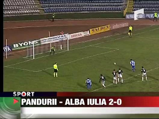 Pandurii Targu-Jiu - Alba Iulia 2-0