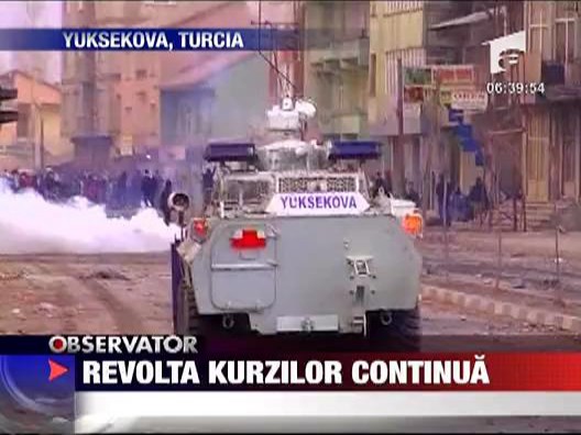 Revolta Kurzilor continua