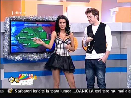 Meteo in limba rusa - Daniela si Arsenie