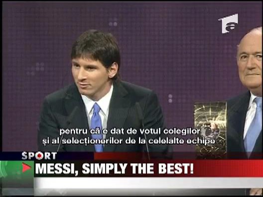 Messi, simply the best