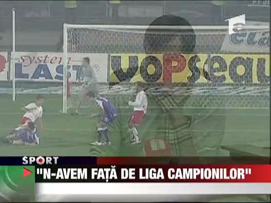 Sabau: "N-avem fata de Liga Campionilor!"