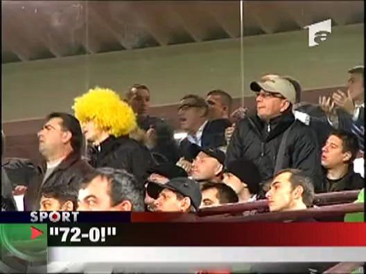 Gigi Becali: "72-0 cu Unirea Urziceni"