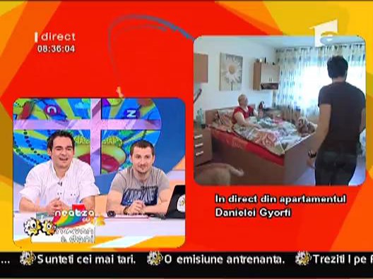 In direct din apartamentul Danielei Gyorfi