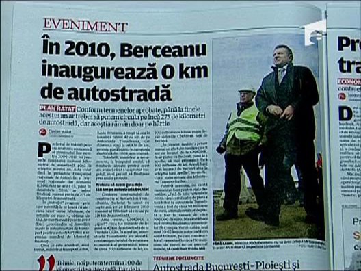 Berceanu taie panglica la 0 km de autostrada